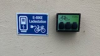 E-Bike Ladestation beim BSC